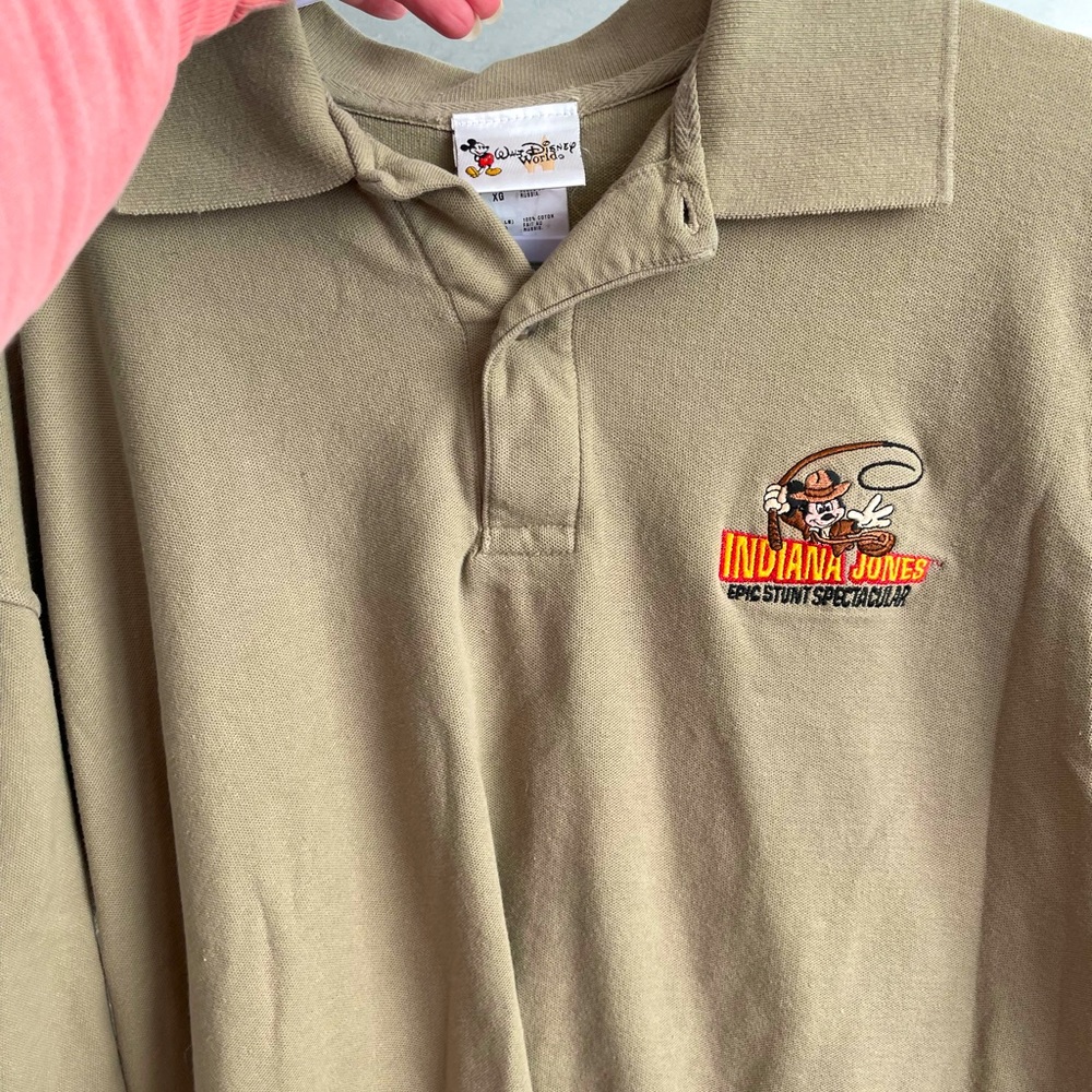 Vintage Disney Indians Jones Polo